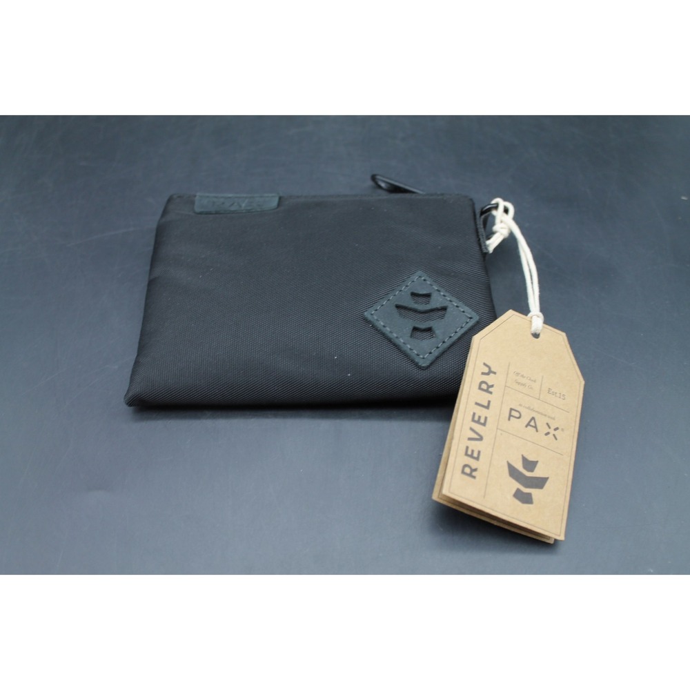 Revelry The Mini Broker Black Odor Resistant Water Resistant Pouch NWT No Strap
